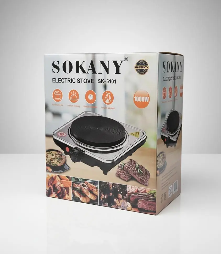 [SK-5101] ESTUFA ELECTRICA 1 HORNILLA SOKANY